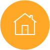 Relais à votre domicile pour toute intervention extérieure Conciergerie privée icone maison